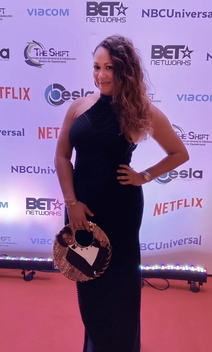 Heather Beverly, Esq. on the red carpet at an entertainment industry event