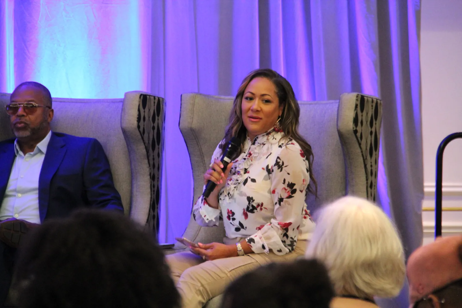 Heather Beverly, Esq. speaking on an entertainment industry panel